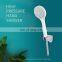 Leelongs Bathroom White Single Function High Pressusre Hand Held Plastic Shower Heads