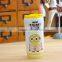 Yellow thin waist frosted glass ceramic cup