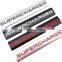 for Land Rover Logo - Insignia Sticker Back Bumper Grille Trunk Sticker Emblem Supercha Logo Badge Black Silver Red English Logo