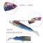 new low price  artificial soft  bait set fishing lure saltwater plastic lure with jig head soft mackerel lure