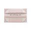Low MOQ medium pink folding magnetic snap shut lid gift box with ribbon tie