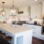 New modern white shaker kitchen cabinets solid wood