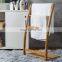 Natural bamboo bathroom 3 layer towel rack free standing bathroom towel rack hot sale household bath towel rack