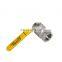 COVNA DN50 2 inch 2 Way 2PC NPT Threaded 1000 WOG Galvanized Steel Wrench Lever Operated Ball Valve upvc/brass/stainless
