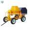 Portable small concrete mixer  price design