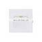 1W Square Stair Step Light Aluminum Black White Recessed Wall Mounted LED Outdoor Step Stair Light