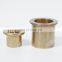 Oil Groove Copper Bushing Customized Flange Copper Casting Bush High Density Tin Bronze Bushing