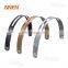 high quality sus31/304 brushed polishing finish smooth and clean folding headphone hardware