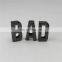 Dong Guan Factory Wholesale Zinc Alloy A To Z Metal 26 Alphabets Letters