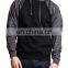 Two tone hoodies sweatshirt for men hot selling hoodie design crew neck jumpers