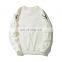 New Arrival Plus Size Sweatshirt Fleece Casual White Crewneck Sweatshirt Custom Logo Streetwear Plain