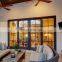 New design Smoothly Tempered Glass aluminum exterior Interior room Sliding Door