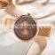 SHENGKE Women Watch Luxury K0132L Autumn Warm Coffee Color Handwatch for Women OL Style Gorgeous Watch