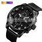 SKMEI 1309 Casual wholesale Genuine leather wrist watches men water resistance