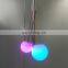 20cm LED Swimming Pool Ball Rechargeable Light Up Floating Pool Oval Orbs led ball LED solar ball light Holiday Lighting