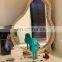 New Arrival Handmade Rattan pear mirror Wall Mirror Dressing Table Decor Kid's Room WHolesale made in Vietnam
