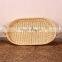 Best Seller Rattan Baby Changing Basket Handmade Wicker Storage basket With Handle Woven vietnam supplier