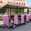Amusement Park Rides Children Adult Customized Trackless Pink Train