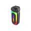 Dual 4-inch Portable Speakers With RGB Lighting Karaoke Player Wireless Usb Speakers With Disscreen