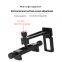 Cell Phone Tripod Mount, Smartphone Tripod Mount Adapter Aluminum with Cold Shoe, 360 Cell Phone Stand Holder Clamp For Iphone
