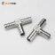 [RUOTENG] High Quality Stainless Steel Hose Barbs 3-Way T-Tee T-Barbs 1/2 Inch Combined Home Brewing Accessories