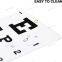 Premium Snellen Eye Chart Wall Chart Plastic Waterproof Snellen Charts for Eye Test Exams 10 Feet 9 X 14 in Eluxe Occluder Plus