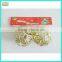 23cm gold plastic christmas craft