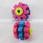 Pet products thermoplastic rubber three-gear pet cat dog chews toy