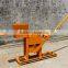 Manual Simple compressed hand power earth blocks machinery FL1-40