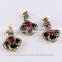 Colorfull !! White CZ & Red Onyx !! 925 Sterling Silver Sets with Brass, Indian Fashion Silver Jewelry, 925 Wholesale Sets