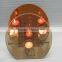 2016 wholesale pumpkin tea light holder with christmas design
