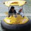 Popular inflatable bumper boat, cheap kids and adults electric bumper boat, challenger on water, water park, shooting game