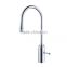 Brush Nickel Rotatable Long Neck Kitchen Faucet On Sale In Stock