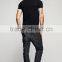 Factory OEM 100% cotton confortable 180gsm bulk v-neck t shirt