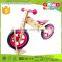 Hot sale handmade and colorful 12 inch eva tire child wooden bicycle