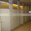 Moderate price white waterproof compact hpl toilet cubicle partition