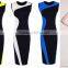 Women Geometry Design Sleeveless O-Neck Stretchy Evening Slim Dress