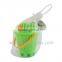 Beach toy sand bucket with 7 pcs accessories