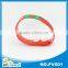 High quality world cup red soft pvc gift bracelet