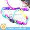2015 New Trendy Macrame Woven Glass Bead Charm Bracelet for Wholesale