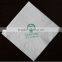 hot sale high quality 1/4 fold logo can be customized dinner/luncheon napkin