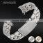 Luxury Man's 316L Stainless Steel Watch Strap With Polish And Brush Watch Strap 19mm 20mm Wholesale 3PCS