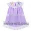 Bunny applique bishop dress for girl