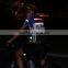 Timely use safe reflective tape for biker biking in the night