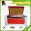 Two head QL-6090 Unich laser CNC Router co2 laser glass engraving machine