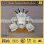 Porcelain Fondue Set, Porcelain Cheese Fondue Set with MDF Base