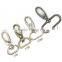 Eco-friendly best price different size metal zinc alloy belt buckle hook for bags