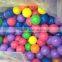 100pcs Wholesale Ocean Plastic Soft Play Balls With Mesh Bag For Kids