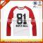 Custom logo boys high quality long sleeve tshirt(YCT-C0486)