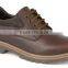 2015 fashion hangmade cow leather casual shoe for men